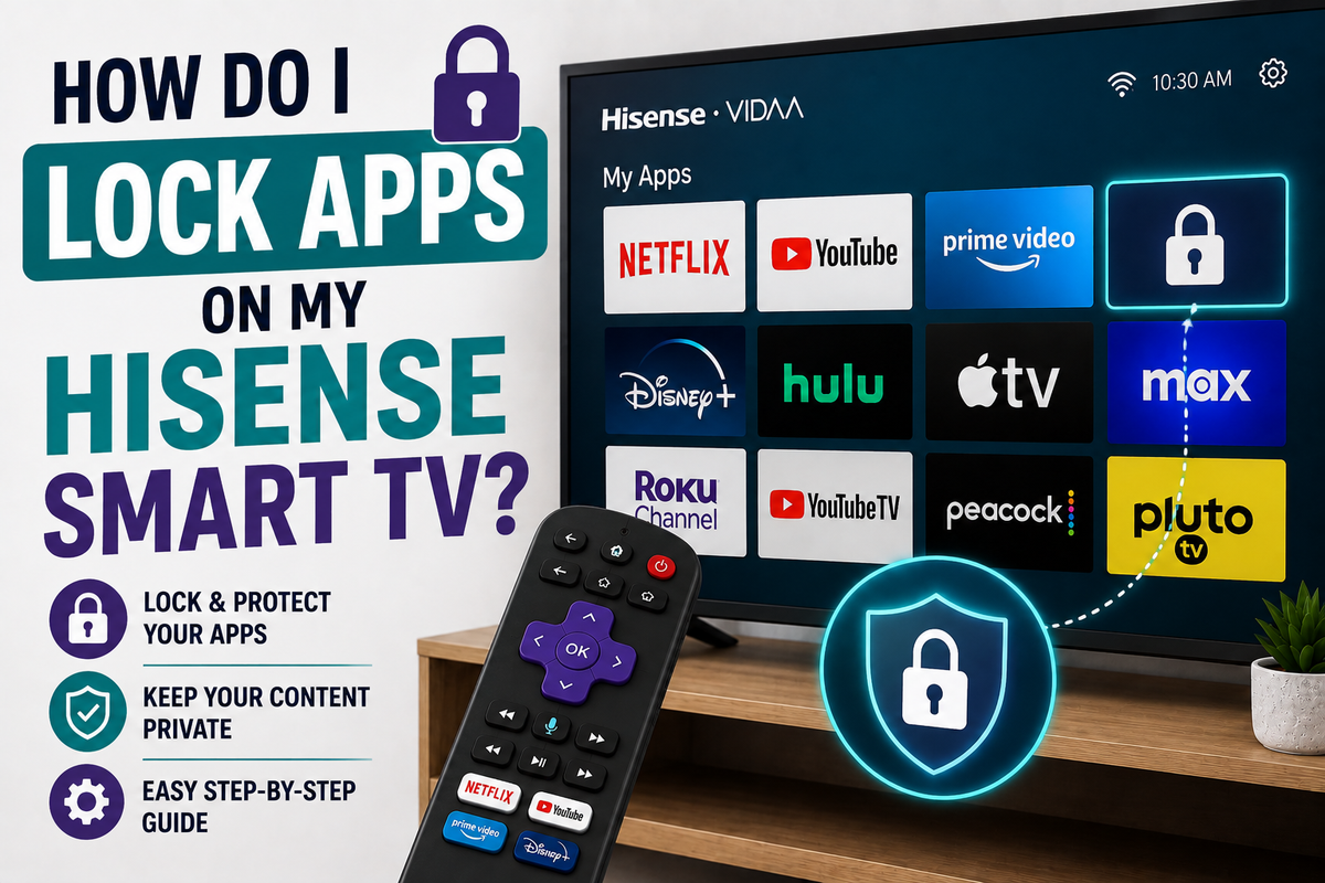 How Do I Lock Apps on My Hisense Smart TV?