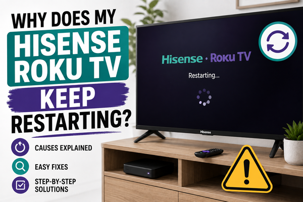 Why Does My Hisense Roku TV Keep Restarting?